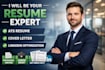 write ats resume, cover letter,  linkedin opt