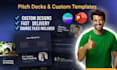build professional powerpoint presentation and expert graphic design