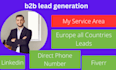 europe lead generation direct phone number, cell phone, mobile phone