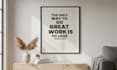design minimalist typography wall art posters