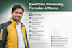 do excel data processing formulas and macros
