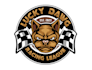 design incredible dog racing logo