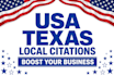 build manual texas local citations and directory submissions