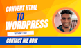 convert HTML to wordpress elementor