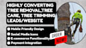 generate tree care tree removal tree trimming leads and build tree care website