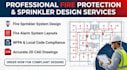 create professional fire protection and sprinkler design layouts