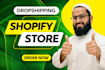 design and develop a premium shopify store