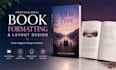 do book formatting and layout design for print and ebook