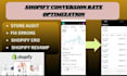 do cro audit for your ecommerce shopify store, cro optimization to boost sales
