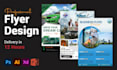 do a high converting, custom flyer design within 12 hours