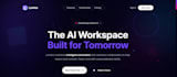 create a modern interactive landing page with nextjs