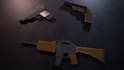 create low poly 3d props and weapons for games
