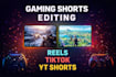 short form gaming video editing