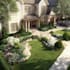 design front yard, backyard, home garden as landscape architect