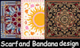 create unique and aesthetic scarf designs