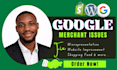 fix google merchant center suspension and misrepresentation