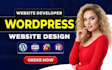 build or rebuild wordpress website business website build