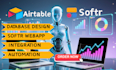 do airtable database softr expert automation integration, airtable interface