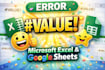 repair error value in excel formulas and sheets