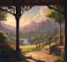 draw anime background, landscape illustrations