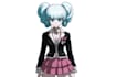 illustrate danganronpa characters in dramatic anime style