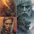 create fantasy game key art and illustrated covers