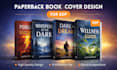 professional paperback book cover design for amazon KDP