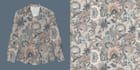 make a digital print design for textile print