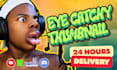 design high CTR documentary youtube thumbnails