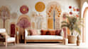 design custom boho digital wall art