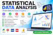 do statistical data analysis using r, python, stata, spss