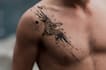 custom an abstract black tattoo design