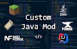 develop a custom java minecraft mod