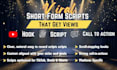 write viral short form video scripts for tiktok, instagram, and youtube