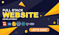 do website development as a full stack web developer,php laravel html,css