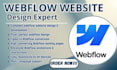 design or develop webflow website figma to webflow webflow animation