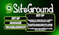 set up, manage and troubleshoot siteground services