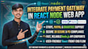 integrate payment gateway in react node web app