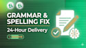 fix grammar, spelling, and rewrite your content