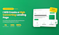 create an animated landing page that converts