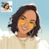 draw cartoon vector portrait with your face