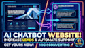 create ai chatbot website for local business leads