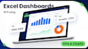 build interactive excel dashboards with kpis and charts