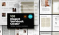 create a clean professional canva ebook and canva workbook layout and formatting