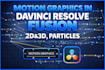create motion graphics in davinci resolve fusion
