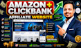 create autopilot amazon affiliate website with clickbank