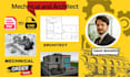 do mechanical and architectural design solutions in autocad and solidworks
