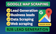google map scraping lead generation b2b data scraper