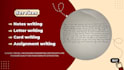 create neat handwritten letters, notes, and assignments