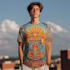 custom t shirt designs using ai midjourney